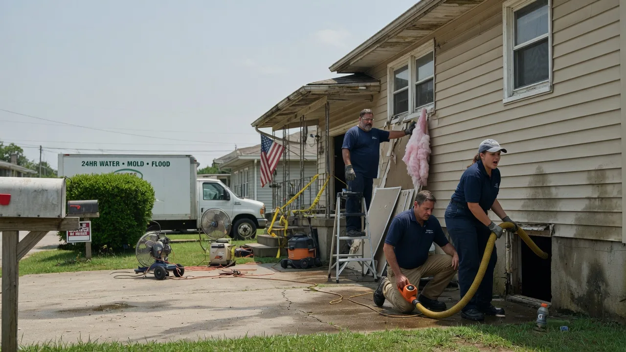 Water Damage Repair in Keatchie, LA near me